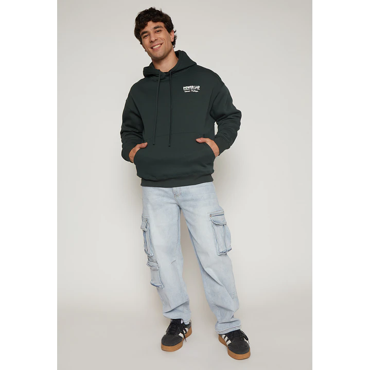Polerón College Hombre Verde Familyshop 4