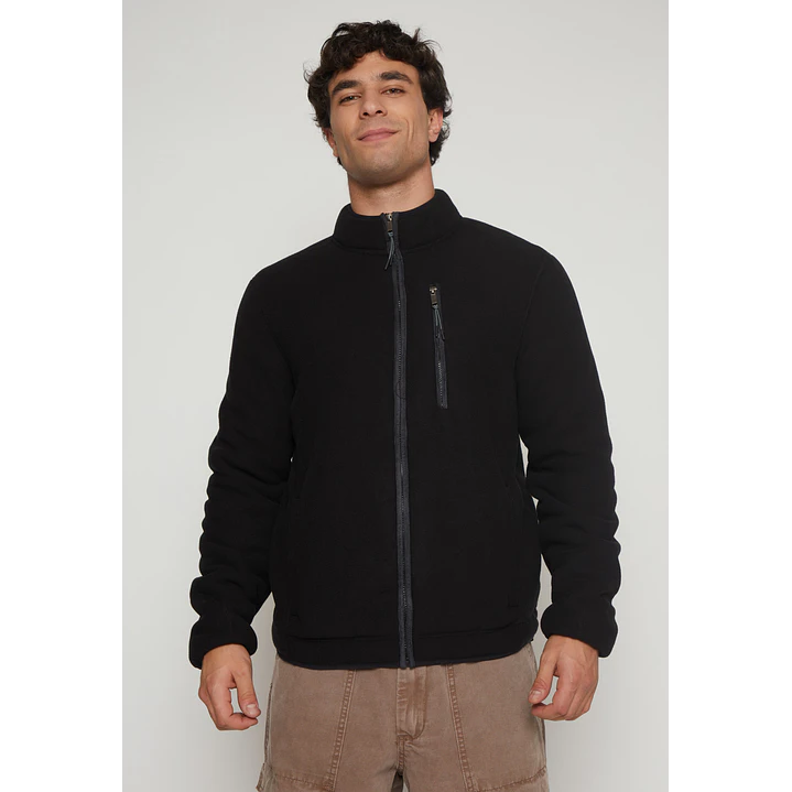 Polar Cierre Hombre Negro Familyshop 1