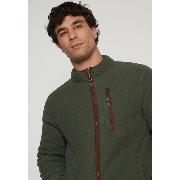 Polar Tejido Hombre Verde Familyshop 3