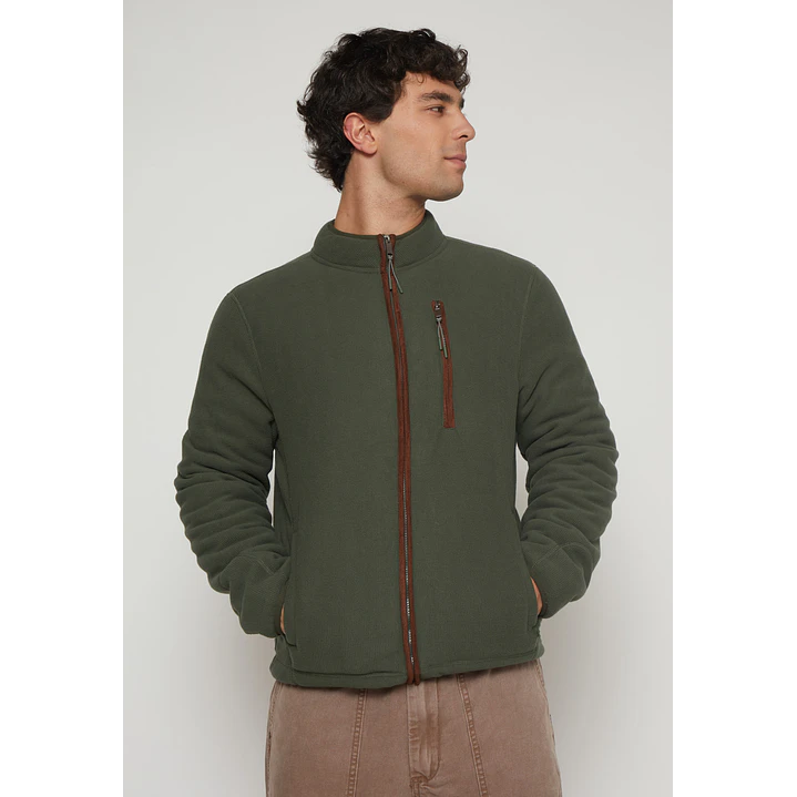 Polar Tejido Hombre Verde Familyshop 1