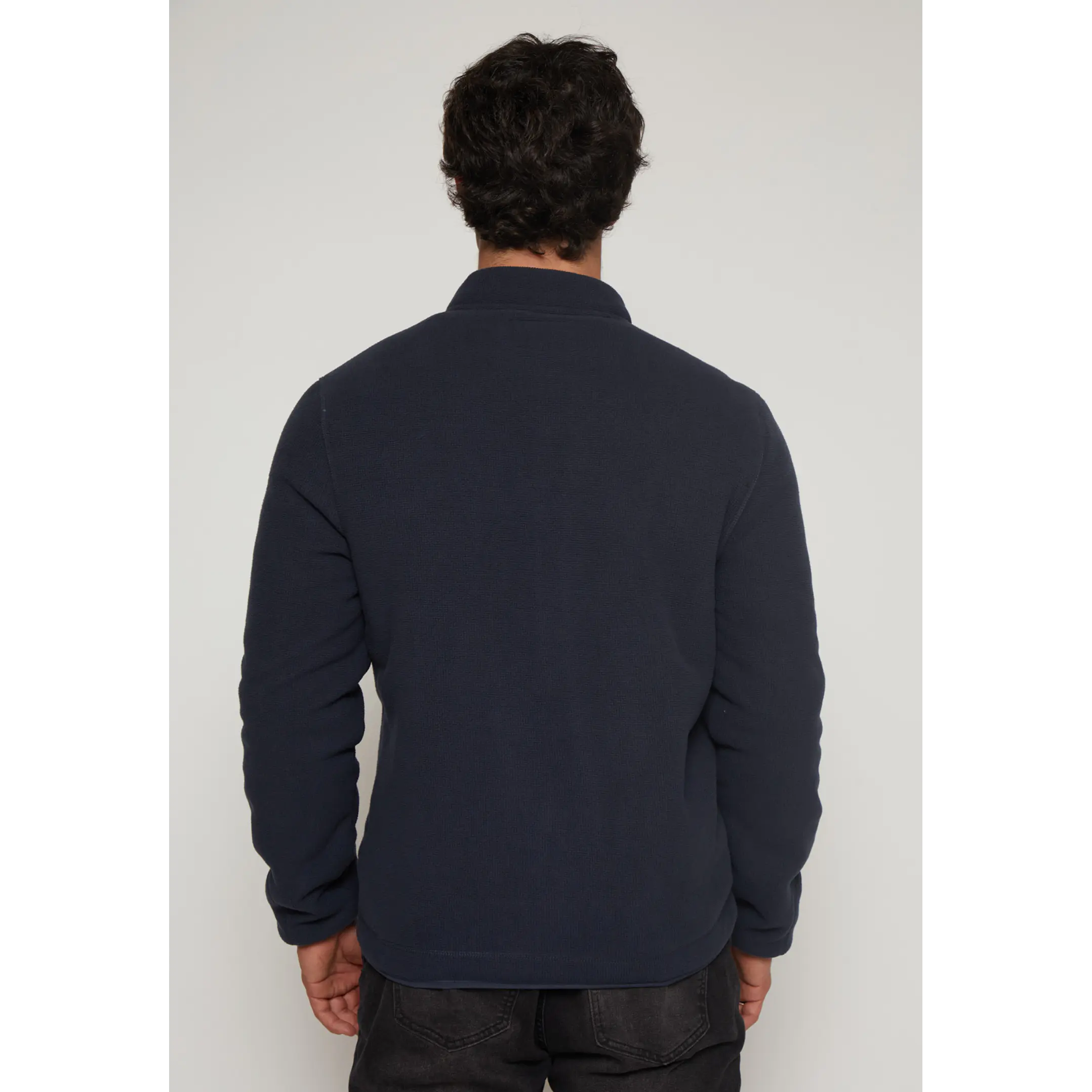 Polar Cierre Hombre Azul Familyshop 2