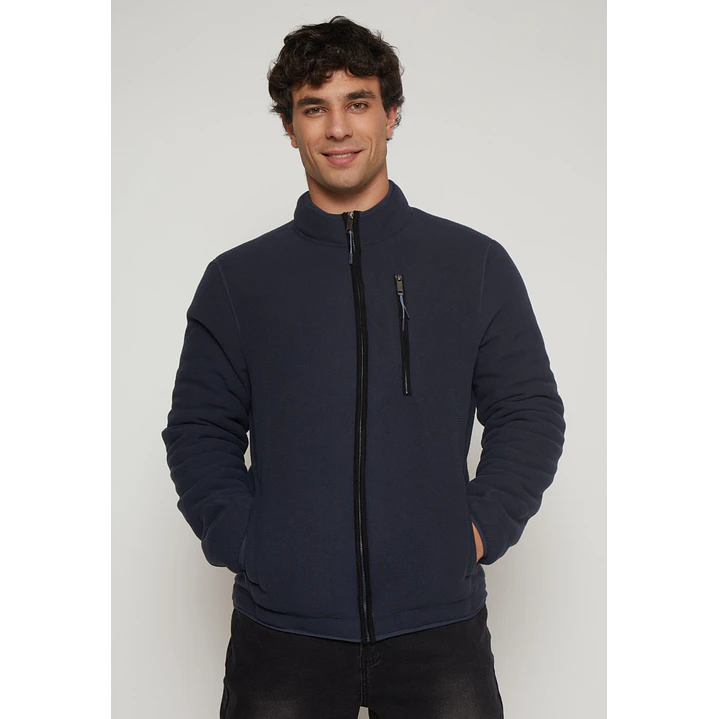 Polar Cierre Hombre Azul Familyshop 1