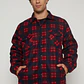 Chaqueta Escocesa Franela Hombre Rojo Familyshop - Miniatura 1