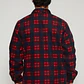 Chaqueta Escocesa Franela Hombre Rojo Familyshop - Miniatura 2