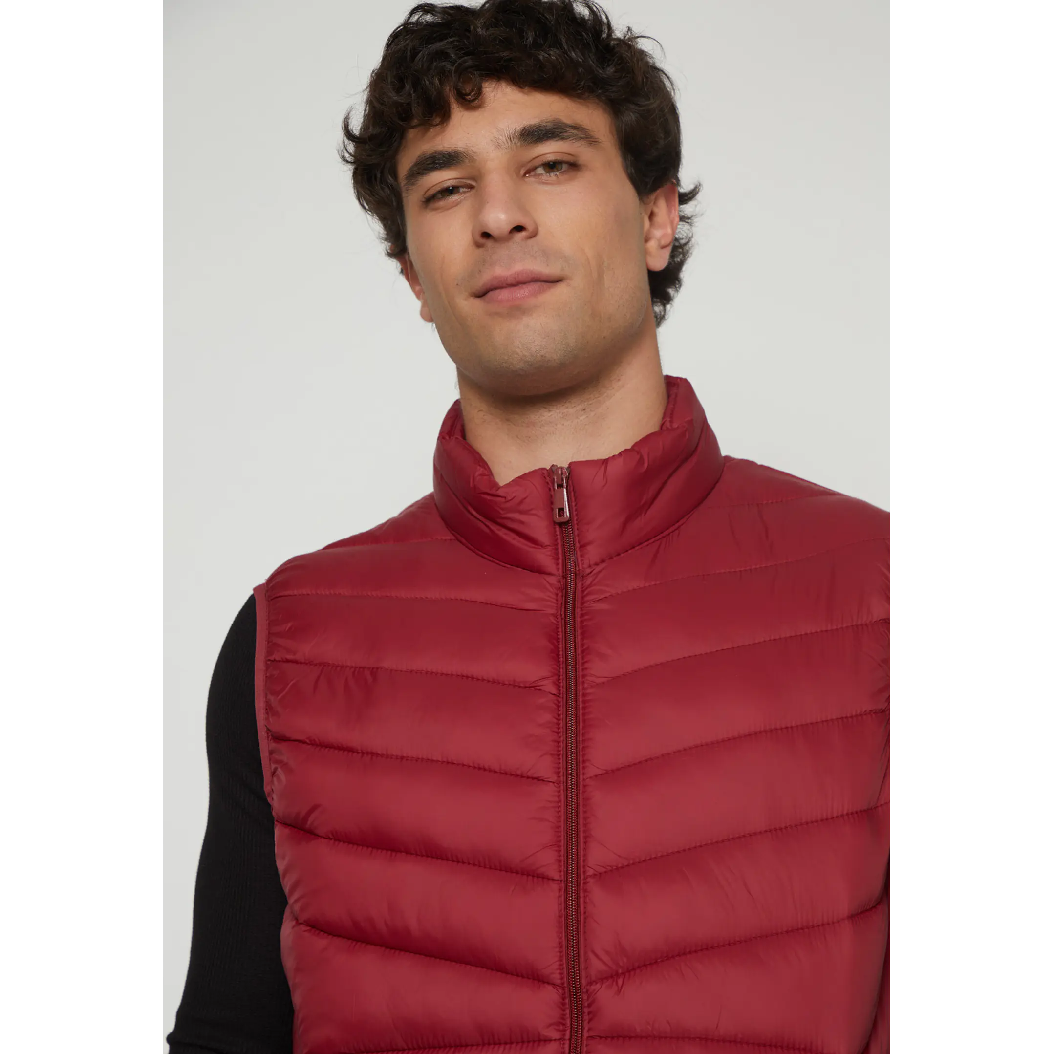 Parka Basic Hombre Burdeo Familyshop 3