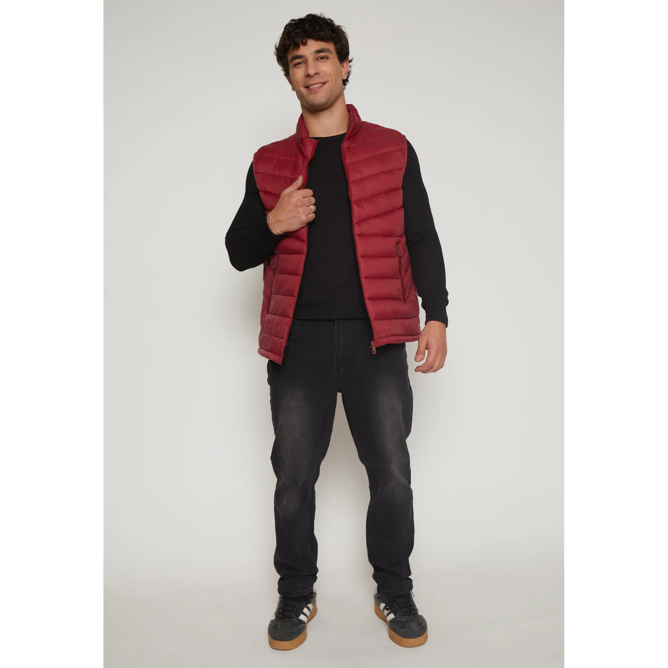 Parka Basic Hombre Burdeo Familyshop 4