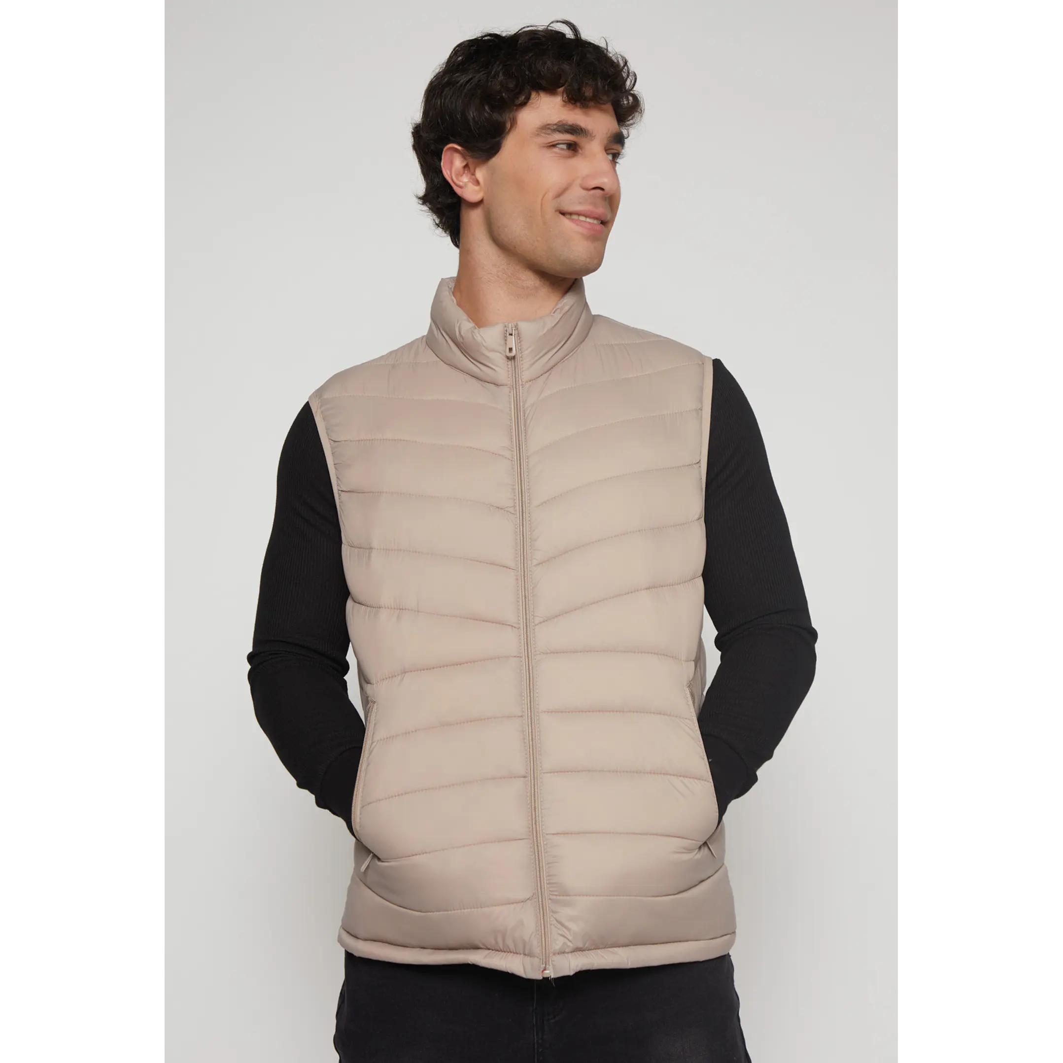 Parka Basic Hombre Café Familyshop 1