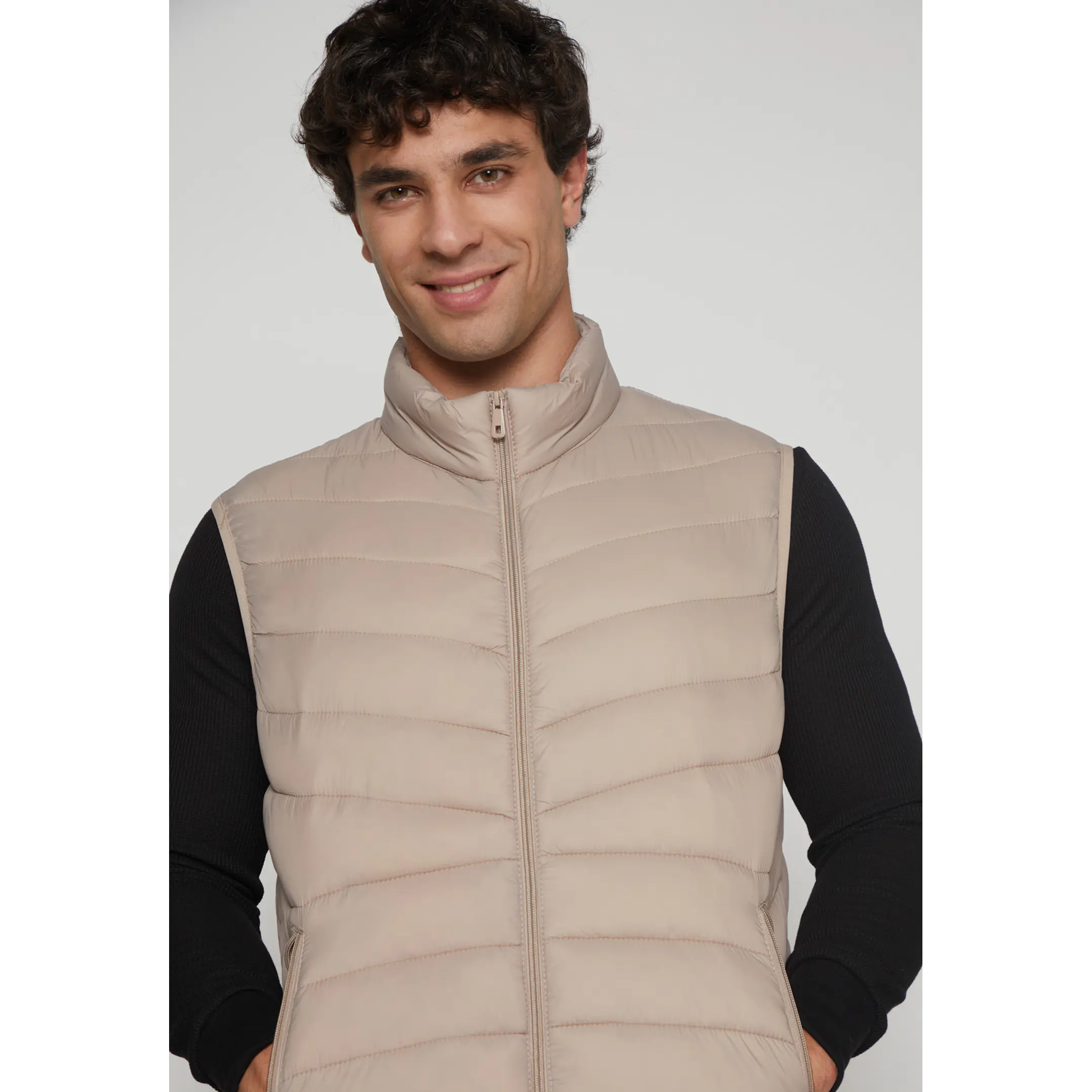 Parka Basic Hombre Café Familyshop 3