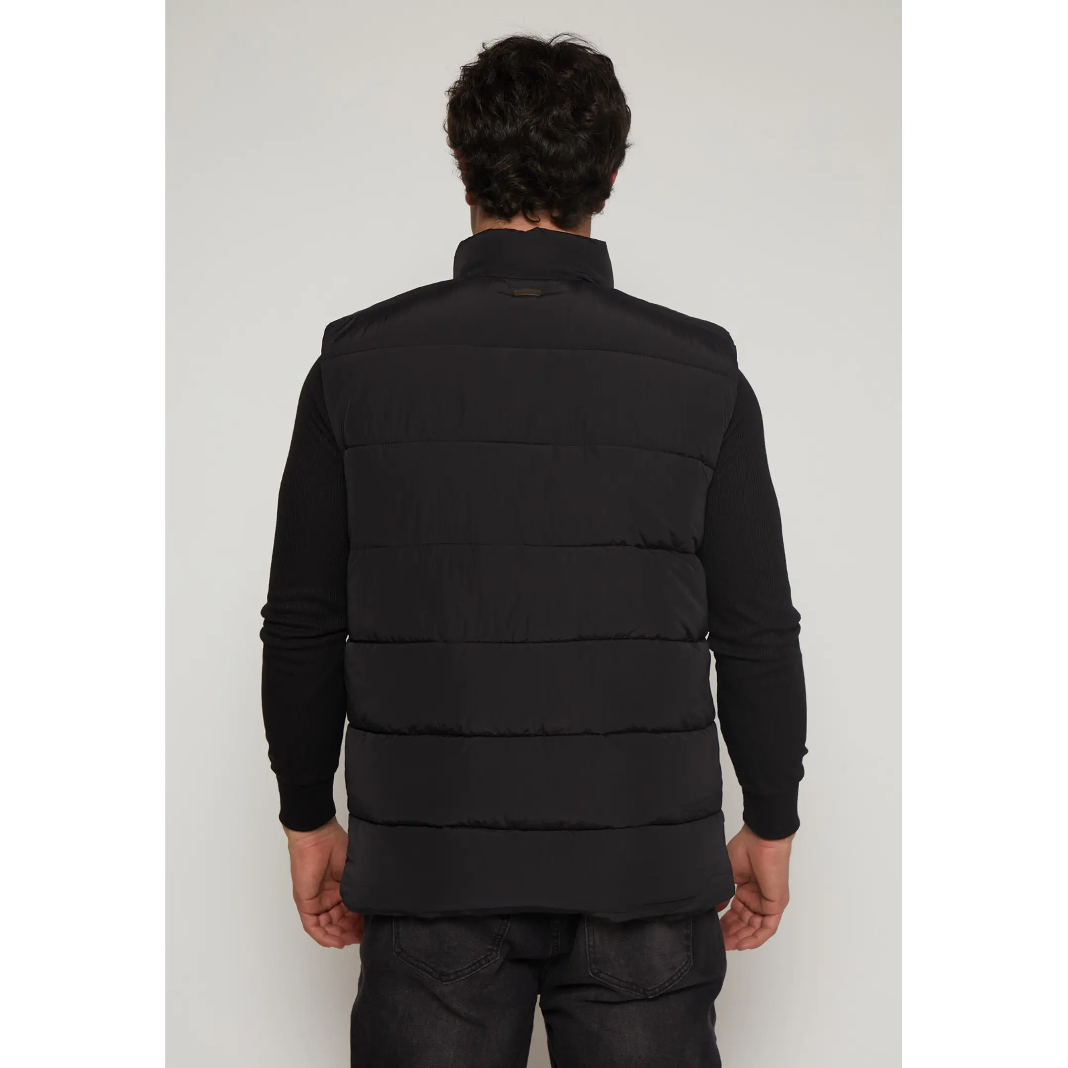 Parka Casual Hombre Negro Familyshop 3