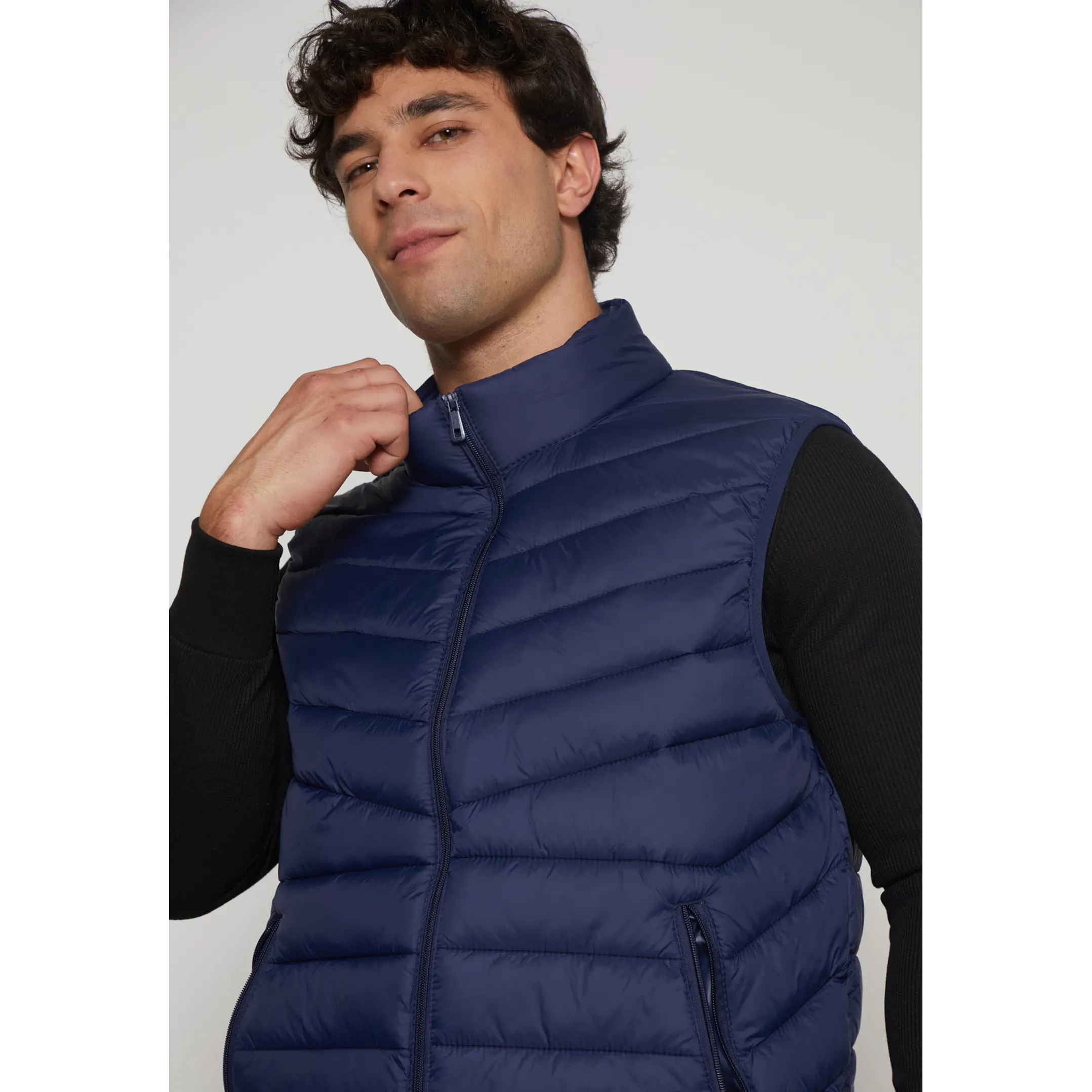 Parka Basic Hombre Azul Familyshop 3