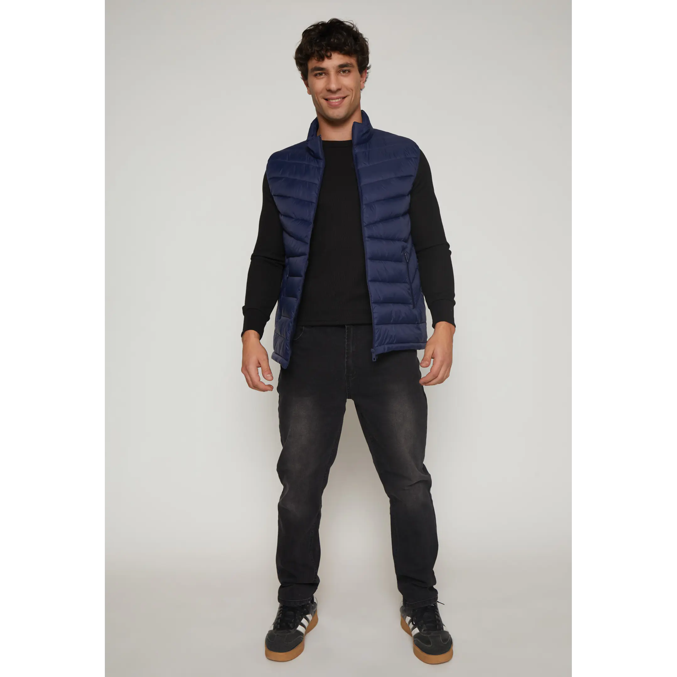 Parka Basic Hombre Azul Familyshop 4