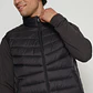 Parka Basic Sin Manga Hombre Negro Familyshop - Miniatura 3