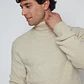 Sweater Cuello Alto Hombre Beige Familyshop - Miniatura 3