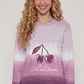 Pijama Polar Mujer Morado Familyshop - Miniatura 3