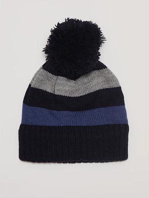 Gorro Niño Lineas Azul Familyshop