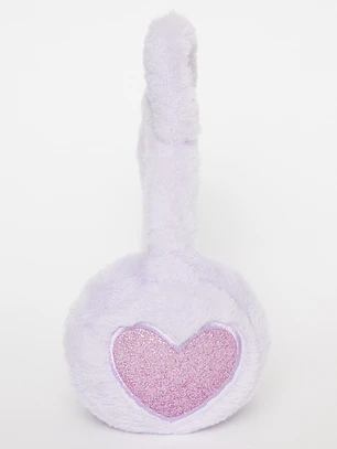 Orejera Corazón Niña Lila Familyshop