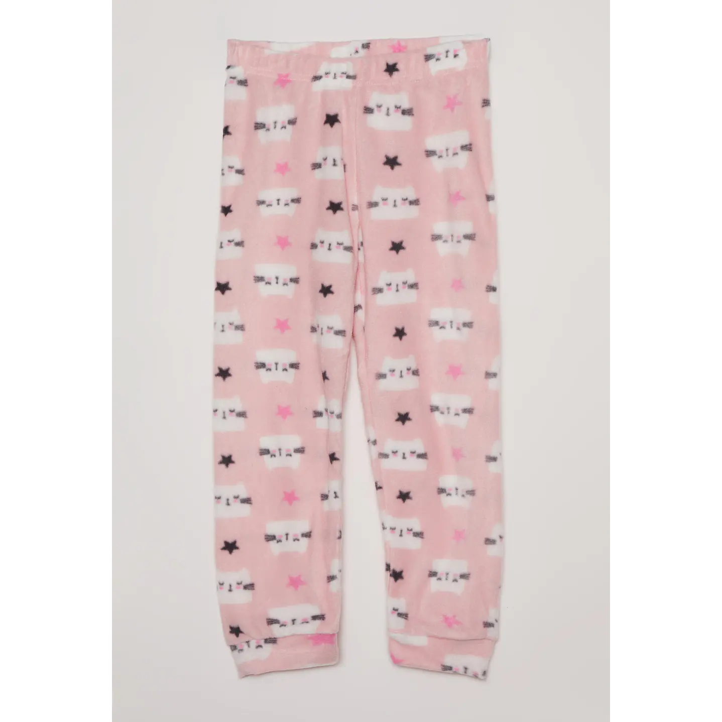 Pijama Polar Niña Rosado Palo Familyshop 4
