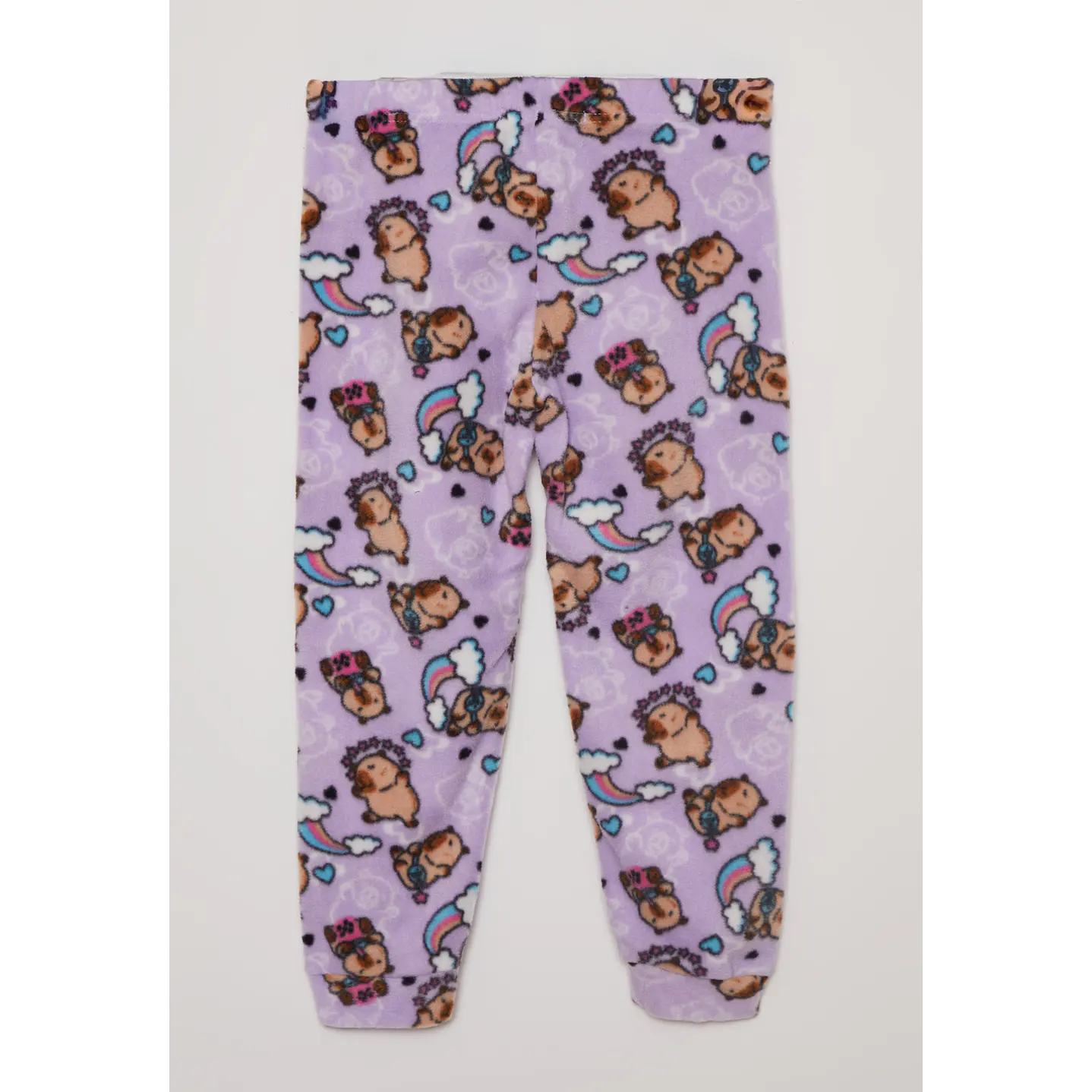 Pijama Polar Niña Morado Familyshop 2
