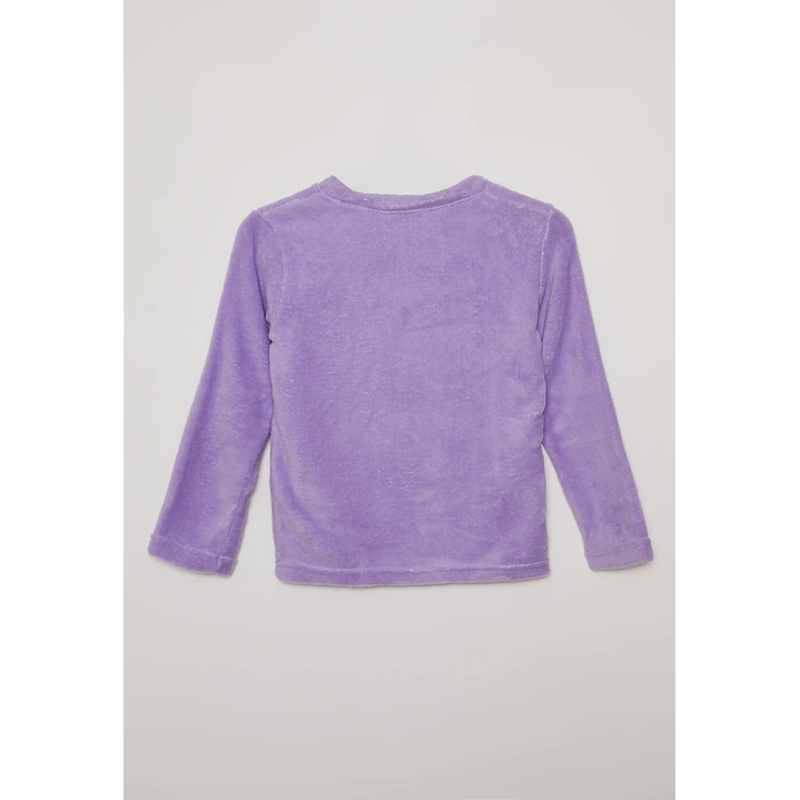 Pijama Polar Niña Morado Familyshop 2