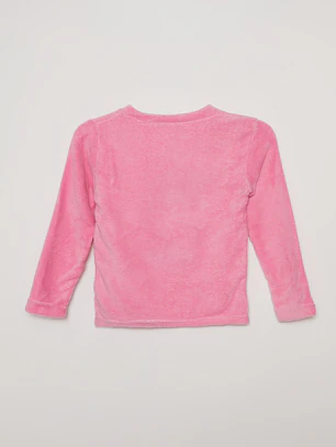 Pijama Polar Niña Rosado Familyshop