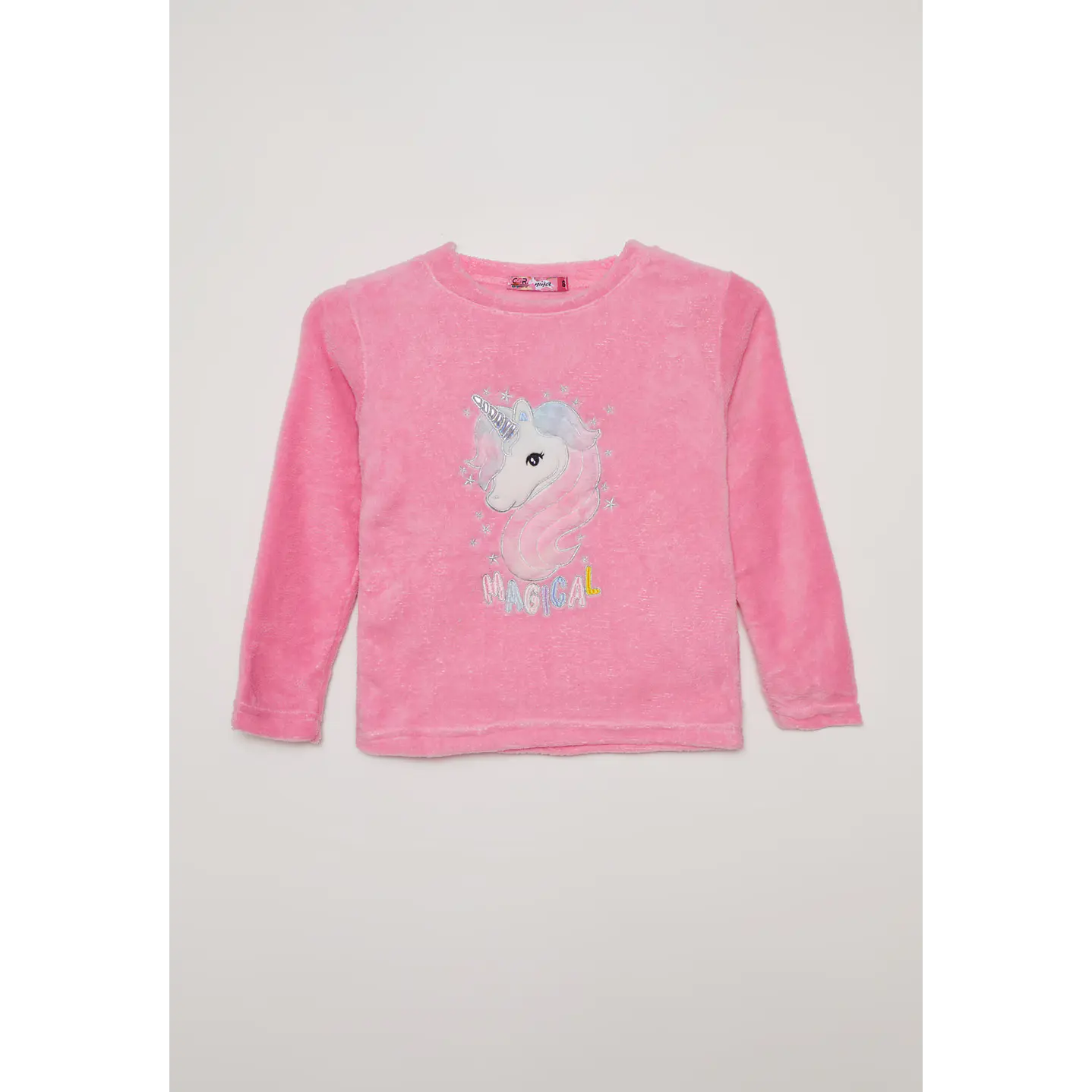 Pijama Polar Niña Rosado Familyshop 1