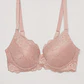 Sosten Padding Encaje Rosado Familyshop - Miniatura 1
