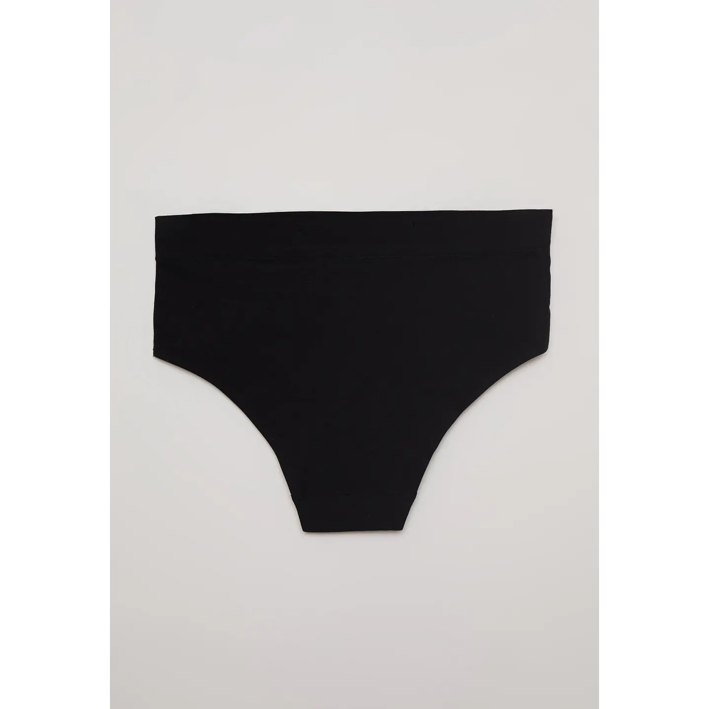 Calzón Tiro Alto Liso Negro Familyshop 1