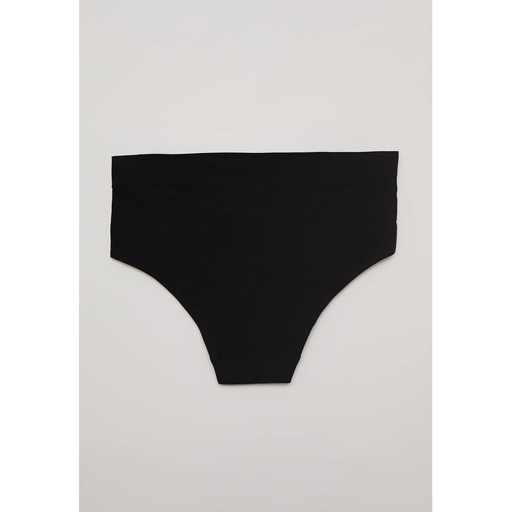 Calzon Tiro Alto Liso Negro Familyshop 1