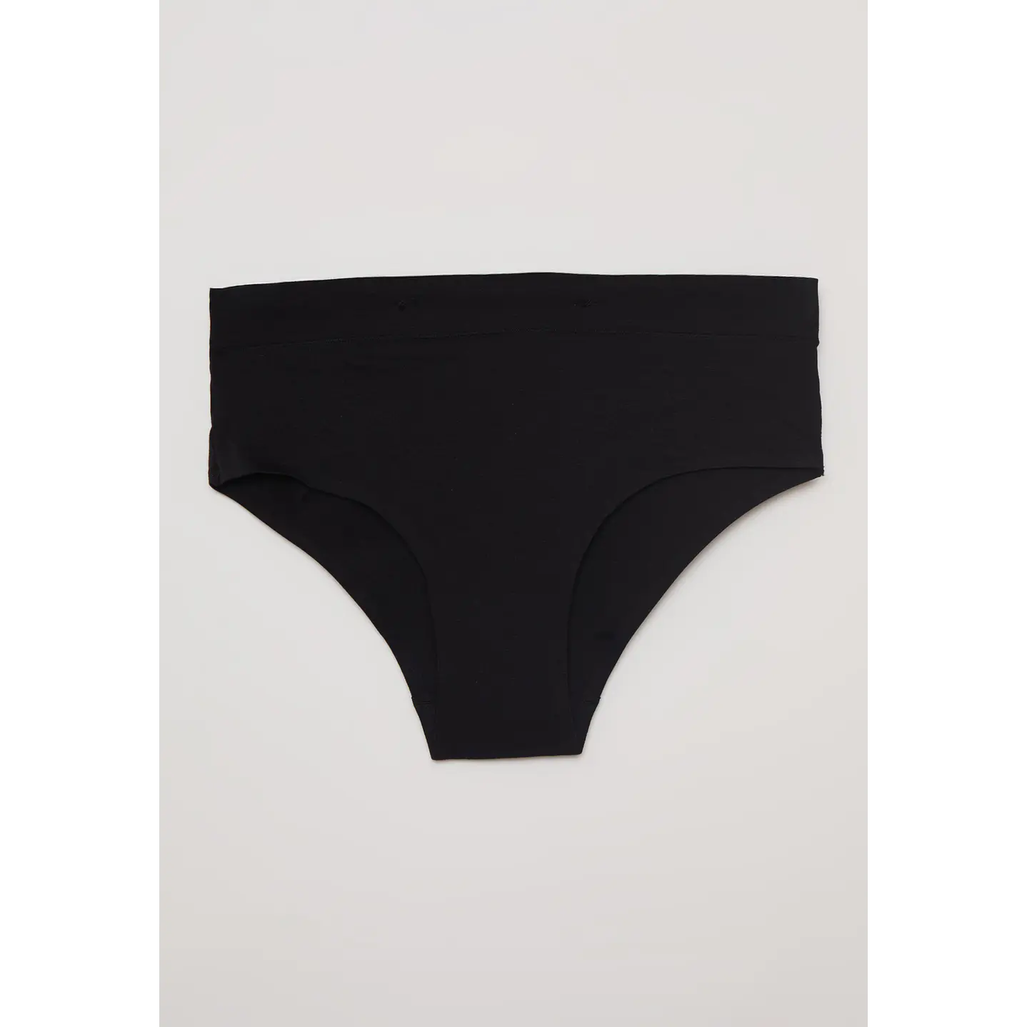 Calzón Tiro Alto Liso Negro Familyshop 2