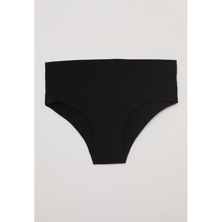 Calzon Tiro Alto Liso Negro Familyshop 2