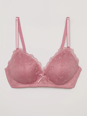 Sosten Mujer Encaje Rosa Familyshop
