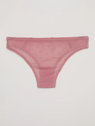 Calzon Bikini Encaje Rosa Familyshop