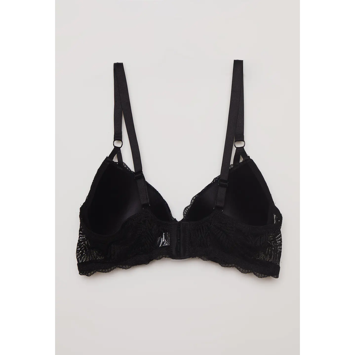 Sostén Padding Mujer Encaje Negro Familyshop 2