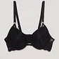 Sosten Padding Mujer Encaje Negro Familyshop - Miniatura 1