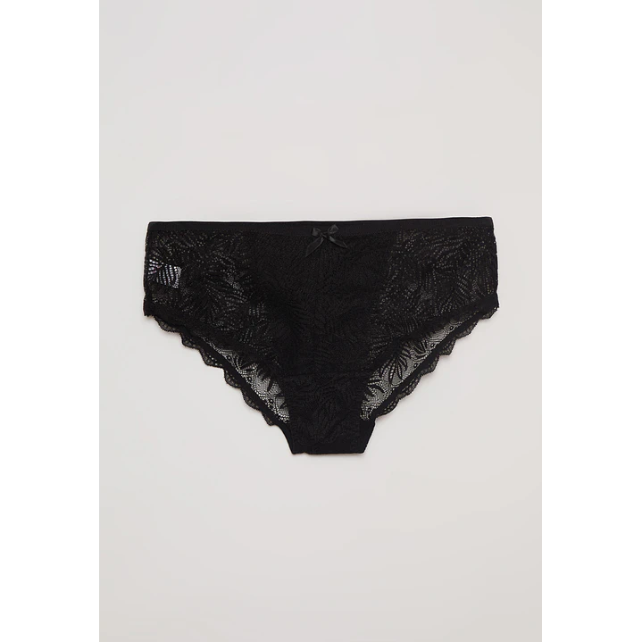 Calzon Encaje Negro Familyshop 2