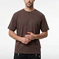 Polera Fútbol Hombre Café - Miniatura 1