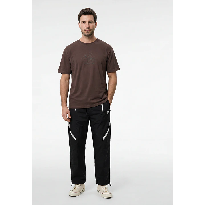 Polera Fútbol Hombre Café 4