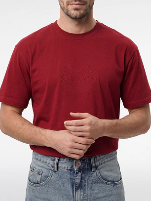 Polera Fútbol Hombre Rojo