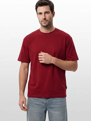 Polera Fútbol Hombre Rojo
