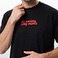 Polera Heart Relaxed Hombre Negro - Miniatura 2