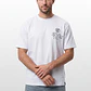 Polera Heart Relaxed Hombre Blanco - Miniatura 1