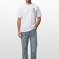 Polera Heart Relaxed Hombre Blanco - Miniatura 4