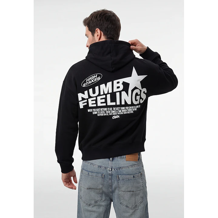Polerón Numb Hombre Negro 3