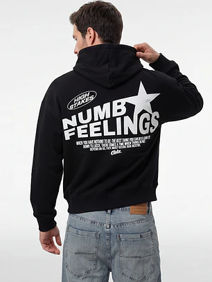 Polerón Numb Hombre Negro