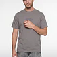 Polera Letras Relaxed Hombre Arena - Miniatura 1