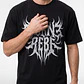 Polera Metel Relaxed Hombre Negro - Miniatura 2