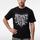 Polera Metel Relaxed Hombre Negro - Miniatura 1