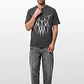 Polera Metel Relaxed Hombre Gris - Miniatura 4