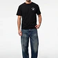 Polera King Relaxed Hombre Negro - Miniatura 4