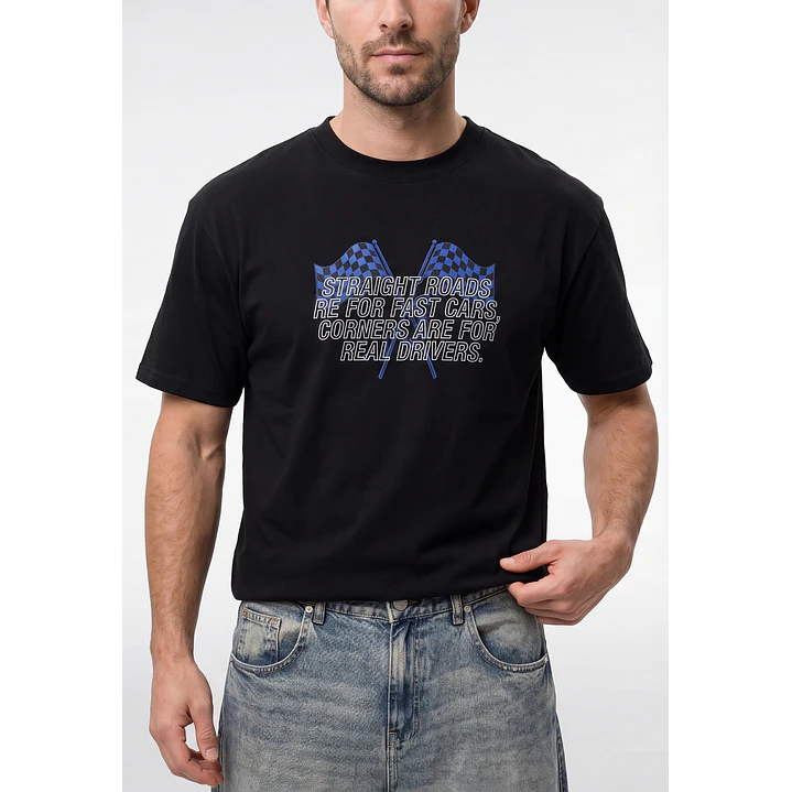 Polera Untamed Hombre Negro 2